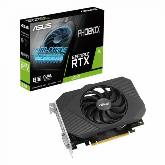 Asus RTX 3050 8GD6 Phoenix V2 videokártya (PH-RTX3050-8G-V2)