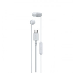 Sony IEREX15CW.CE7 USB Type-C vezetékes mikrofonos fehér fülhallgató