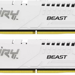 KINGSTON FURY Beast 64GB 5600MHz CL40 DIMM (Kit of 2) White XMP memória DDR5