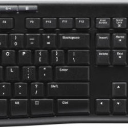 Logitech Wireless Desktop MK270 vezeték nélküli angol billentyűzet UK + egér (920-004523)