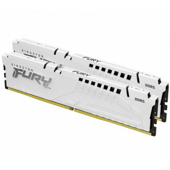KINGSTON FURY Beast 32GB 5600MT/s CL40 DIMM (Kit of 2) White XMP Memória DDR5