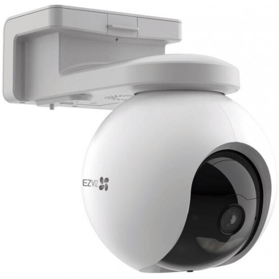 EZVIZ EB8 kültéri akkumulátoros 4G kamera, színes éjszakai látás, 360°- os panoráma kilátás, aktív sziréna védelem 512GB EZVIZ EB8 kültéri akkumulátoros 4G kamera, színes éjszakai látás, 360°- os panoráma kilátás, aktív sziréna védelem 512GB