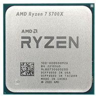 AMD Ryzen 7 5700X 3.4GHz/8C/32M Tray OEM processzor
