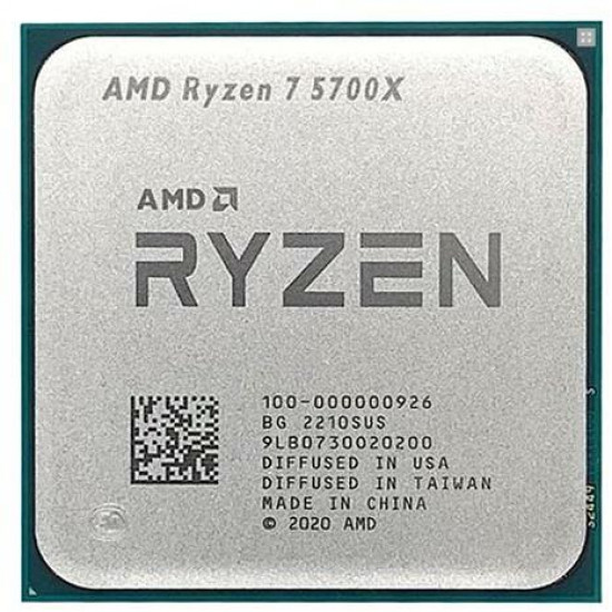 AMD Ryzen 7 5700X 3.4GHz/8C/32M Tray OEM processzor