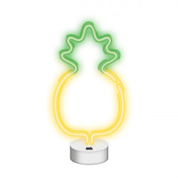NEOLIA LED dekorációs ámpa ANANÁSZ, 22 lumen, ki/be kapcsoló, USB vagy 3xAA 1,5V, 1,5m kábel,