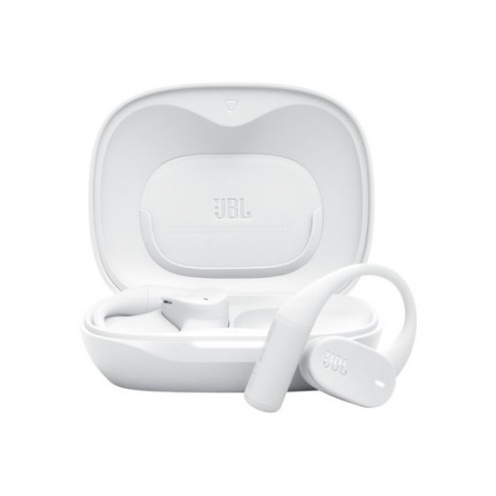 JBL SENSE LITE WHT , True Wireless Open IP54, fülhallgató, fehér, 4 mikrofon, 32 óra lejátszási idő, por / vízálló