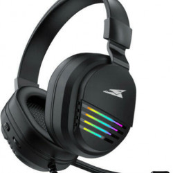 Baracuda W029920 PEARL, BGH-011 gamer fejhallgató, fekete/RGB, 3.5 Jack (BGH-011)