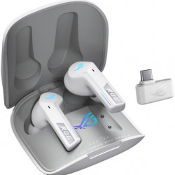 ASUS Fülhallgató ROG CETRA TRUE WIRELESS/WHITE (ROG CETRA TRUE WIRELESS/WHITE)