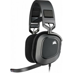 CORSAIR Vezetékes Headset, HS80 RGB USB Gaming, 7.1 Hangzás, RGB, fekete (CA-9011237-EU)