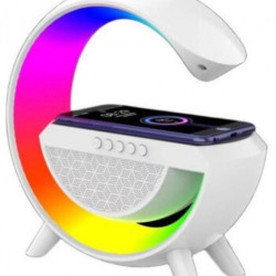 BLACKBIRD Bluetooth Hangszóró, vezeték nélküli telefontöltés, LED-es, Fehér (BH1513)