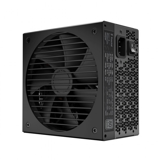 Fractal Design Ion+ 2 550W (560W) 80+ Platinum ventillátorral moduláris dobozos tápegység Fractal Design Ion+ 2 550W (560W) 80+ Platinum ventillátorral moduláris dobozos tápegység
