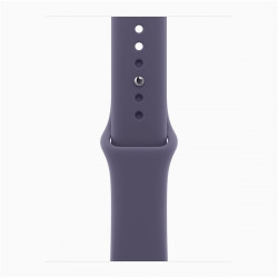 Apple Watch S11 GPS-es (42mm) ezüst alumínium tok, ködös lila M/L sportszíjas okosóra