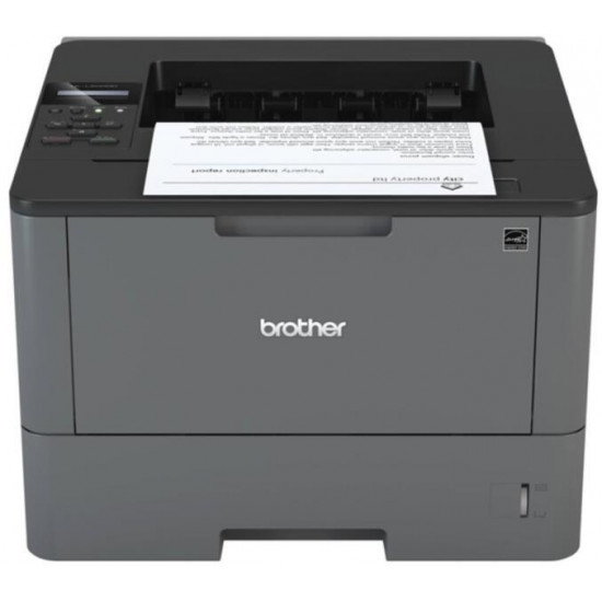 BROTHER Lézernyomtató HL-L5000D, A4, mono, 40 lap/perc, USB, duplex, 1200x1200dpi, 128MB (HLL5000DYJ1)