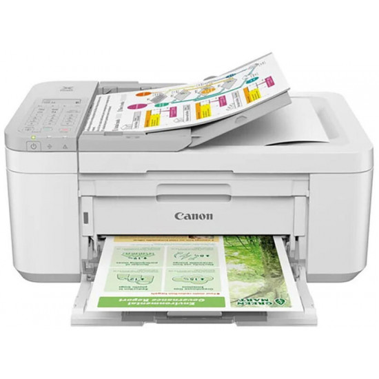 CANON Tintasugaras MFP 4in1 PIXMA TR4756i, A4, FF 8,8 k/p, SZ 4,4 k/p, 4800x1200dpi, duplex, USB/WiFi, ADF, White (5074C046)