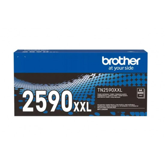 Brother Toner, 5000 oldal, Fekete (TN2590XXL)