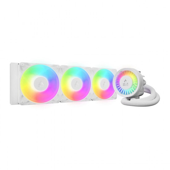 ARCTIC COOLING Liquid Freezer III Pro 420 A-RGB (vízhűtés), Univerzális Fehér CPU hűtő