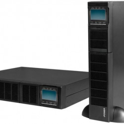 iPOWER UPS, 3000VA, 3000W, 8x C13 + 1x C19, SNMP/USB/RS-232,szünetmentes tápegység, LCD kijelző, AVR, online, Rack/Tower (UPS1000-I-RT3KVA-6B)