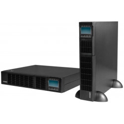 iPOWER UPS, 3000VA, 3000W, 8x C13 + 1x C19, SNMP/USB/RS-232,szünetmentes tápegység, LCD kijelző, AVR, online, Rack/Tower (UPS1000-I-RT3KVA-6B)
