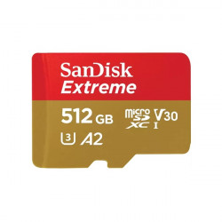 Sandisk Extreme 512GB SD micro (SDXC Class 10 UHS-I U3) memóriakártya Sandisk Extreme 512GB SD micro (SDXC Class 10 UHS-I U3) memóriakártya