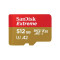 Sandisk Extreme 512GB SD micro (SDXC Class 10 UHS-I U3) memóriakártya