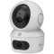 EZVIZ  H7C dual beltéri kamera, 360° panoráma, color night vision, alakérzékelés, Dual 2k+, 2 irányú kommunikáció 512GB