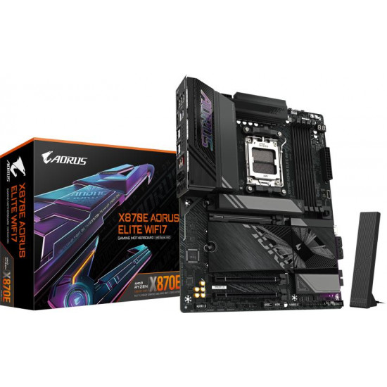 Gigabyte X870E AORUS ELITE WIFI7 AM5 alaplap Gigabyte X870E AORUS ELITE WIFI7 AM5 alaplap