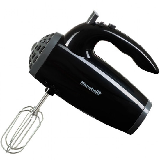 Hausberg HB-4119NG 300W-os fekete elektromos kézimixer réz motorral Hausberg HB-4119NG 300W-os fekete elektromos kézimixer réz motorral