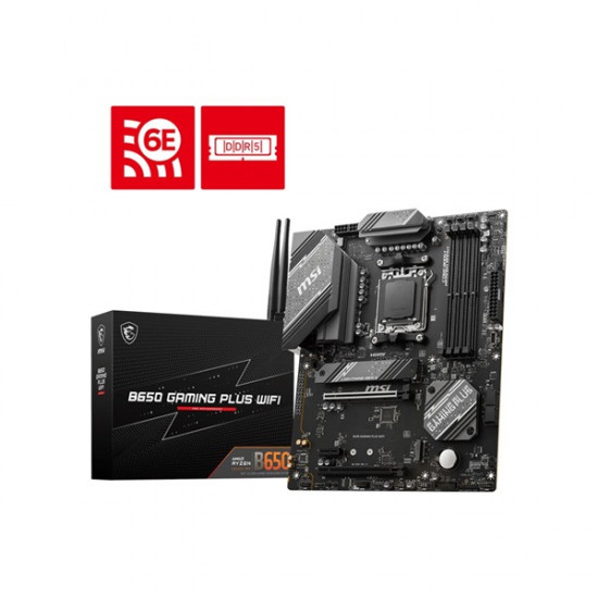 MSI B650 GAMING PLUS WIFI AMD B650, mATX Alaplap AM5 MSI B650 GAMING PLUS WIFI AMD B650, mATX Alaplap AM5