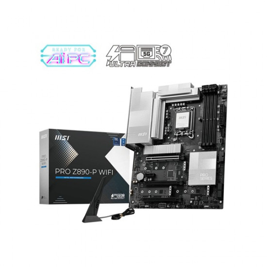 MSI PRO Z890-P WIFI Intel Z890, ATX Alaplap S1851 MSI PRO Z890-P WIFI Intel Z890, ATX Alaplap S1851