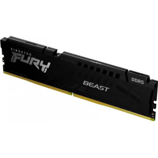 KINGSTON FURY Beast 8GB 6000MT/s CL30 DIMM Black EXPO Memória DDR5 KINGSTON FURY Beast 8GB 6000MT/s CL30 DIMM Black EXPO Memória DDR5