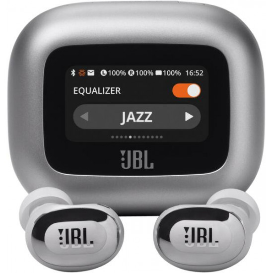JBL Live Buds 3 True Wireless Bluetooth zajszűrős ezüst fülhallgató