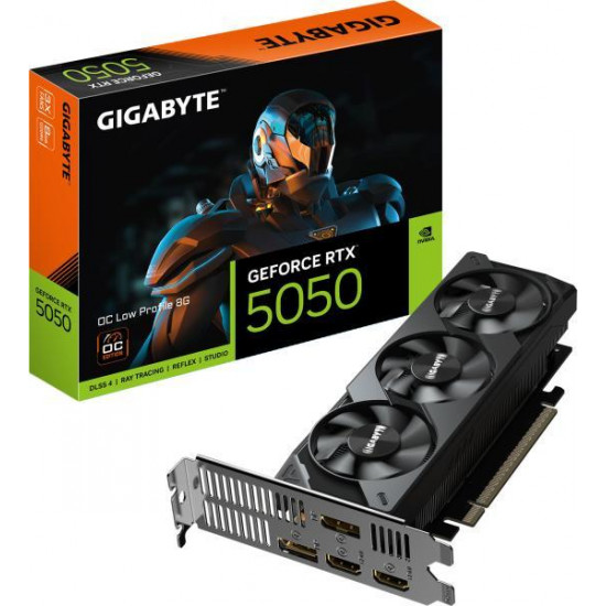 Gigabyte RTX 5050 OC Low Profile 8GB videokártya Gigabyte RTX 5050 OC Low Profile 8GB videokártya