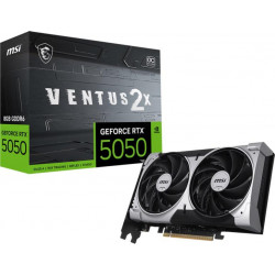 MSI RTX 5050 VENTUS 2X 8GB DDR6 OC PCI-Ex16x nVIDIA Videokártya