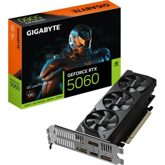 Gigabyte RTX 5060 OC LOW PROFILE videokártya Gigabyte RTX 5060 OC LOW PROFILE videokártya