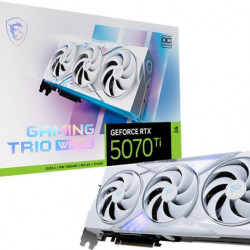 MSI RTX 5070 Ti GAMING TRIO 16GB DDR7 OC WHITE PCI-Ex16x nVIDIA Videokártya
