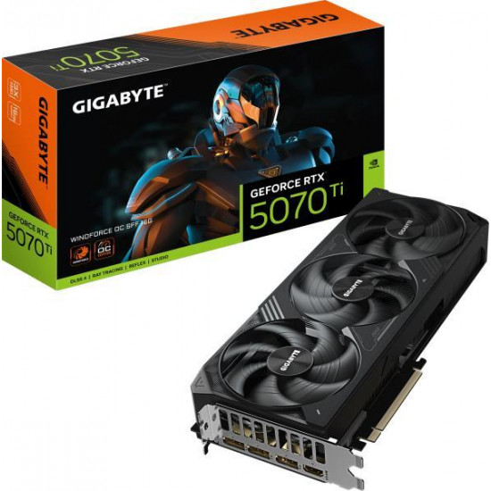 Gigabyte RTX 5070 Ti 16GD6 Windforce 16G videokártya