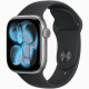 Apple Watch S11 GPS-es (42mm) asztroszürke alumínium tok, fekete M/L sportszíjas okosóra