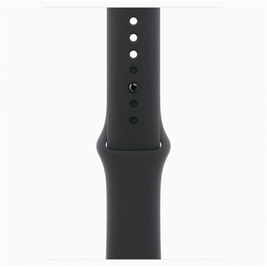 Apple Watch S11 GPS-es (46mm) kozmoszfekete alumínium tok, fekete M/L sportszíjas okosóra