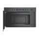 Whirlpool WMN14BSG 750W 22L szürke beépíthető mikrohullámú sütő
