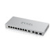 ZYXEL XGS1210-12-ZZ0102F Switch 8x1000Mbps + 2x2500Mbps + 2xSFP+ Web Menedzselhető