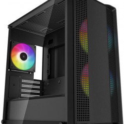 Deepcool CC360 ARGB Fekete microATX számítógépház