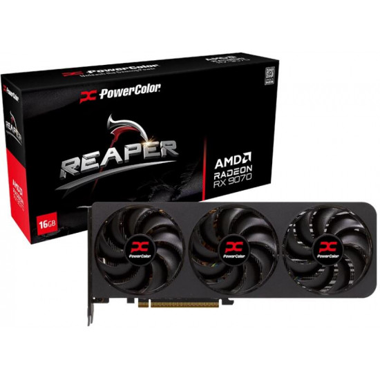 PowerColor RX 9070 16GD6 Reaper videokártya