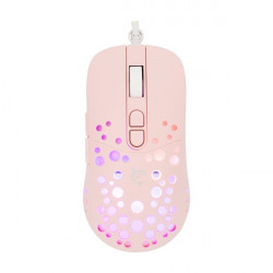 WHITE SHARK TRISTAN-P  WS GM-9004P  gamer egér 7D / 12000 dpi pink RGB