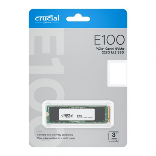 Crucial E100 1TB PCIe 4.0 M.2 (CT1000E100SSD8) Crucial E100 1TB PCIe 4.0 M.2 (CT1000E100SSD8)