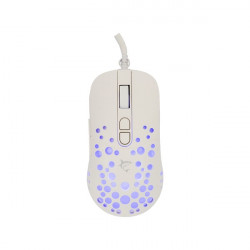 WHITE SHARK TRISTAN-W WS GM-9004W  7D / 12000 dpi fehér RGB gamer egér