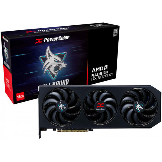 PowerColor RX 9070 XT 16GD6 Hellhound OC VIDEOKÁRTYA (RX9070XT 16G-L/OC) PowerColor RX 9070 XT 16GD6 Hellhound OC VIDEOKÁRTYA (RX9070XT 16G-L/OC)