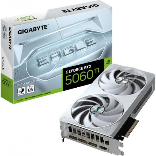 Gigabyte RTX 5060 Ti EAGLE OC ICE 16GB videokártya (GV-N506TEAGLEOC ICE-16GD) Gigabyte RTX 5060 Ti EAGLE OC ICE 16GB videokártya (GV-N506TEAGLEOC ICE-16GD)