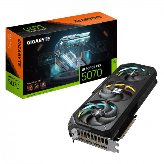 Gigabyte RTX 5070 GAMING OC 12GB videokártya Gigabyte RTX 5070 GAMING OC 12GB videokártya