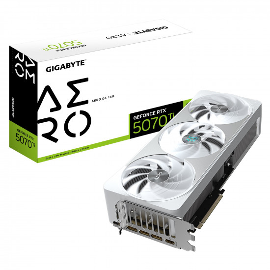 GIGABYTE RTX 5070 Ti 16GB DDR7 OC Videokártya PCI-Ex16x nVIDIA GIGABYTE RTX 5070 Ti 16GB DDR7 OC Videokártya PCI-Ex16x nVIDIA