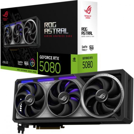 ASUS RTX 5080 16GB DDR7 OC Videokártya PCI-Ex16x nVIDIA ASUS RTX 5080 16GB DDR7 OC Videokártya PCI-Ex16x nVIDIA